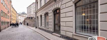 Ledig lokal på Butik Kontor Gamla Stan