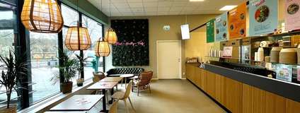 Ledig lokal på Poke och sushi