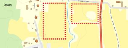 Ledig fastighet på Dalvägen