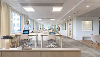 Ledig lokal på Humlegårdsgatan 20, 3 tr