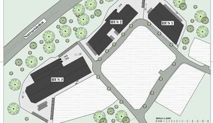 Ledig lokal på Bergväggsvägen 9