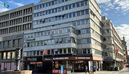 Ledig lokal på Gustav Adolfs torg 12