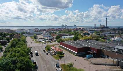 Ledig fastighet på Sydhamnsgatan 2