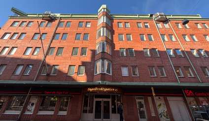 Ledig lokal på Engelbrektsgatan 15