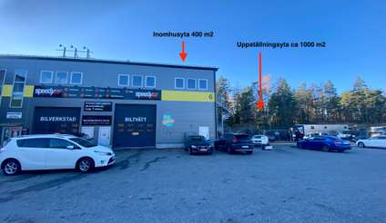 Ledig lokal på Grustagsvägen 6