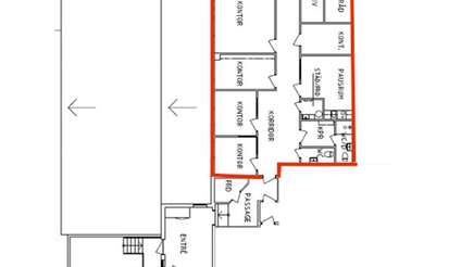 Ledig lokal på Radiovägen 2