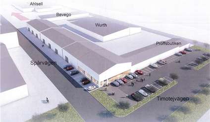 Ledig lokal på Spårvägen/Timotejvägen