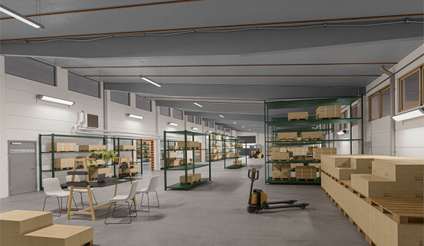 Ledig lokal på Fibervägen 1