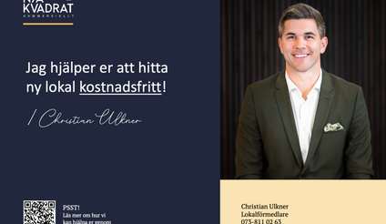 Ledig lokal på Drottninggatan 21