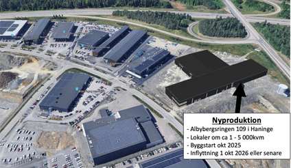 Ledig lokal på Albybergsringen 109