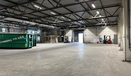 Ledig lokal på Fabriksvägen 2