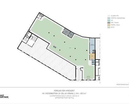 Ledig lokal på Stjärnvägen 1A