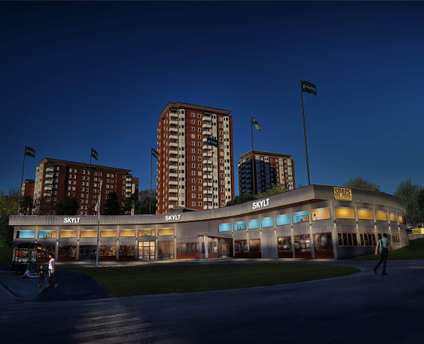 Ledig lokal på Alphyddevägen 1