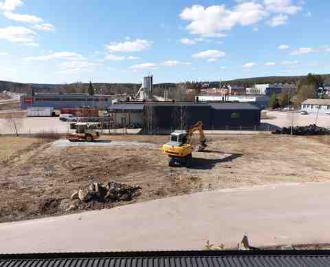 Ledig fastighet på Lövparksvägen