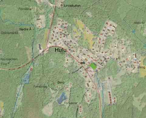 Ledig fastighet på Skogvägen