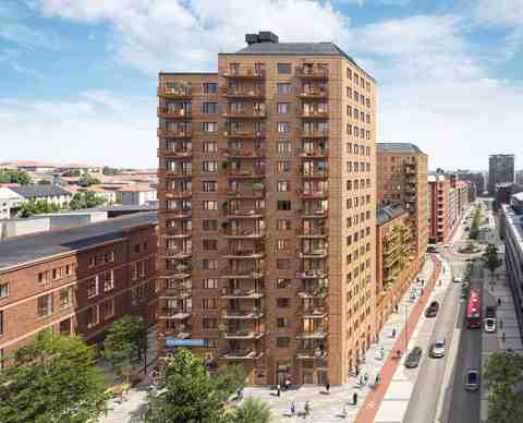 Ledig lokal på Alma Hedströms park 6