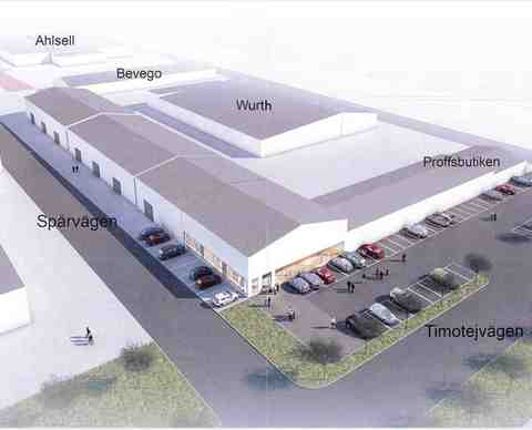 Ledig lokal på Spårvägen/Timotejvägen