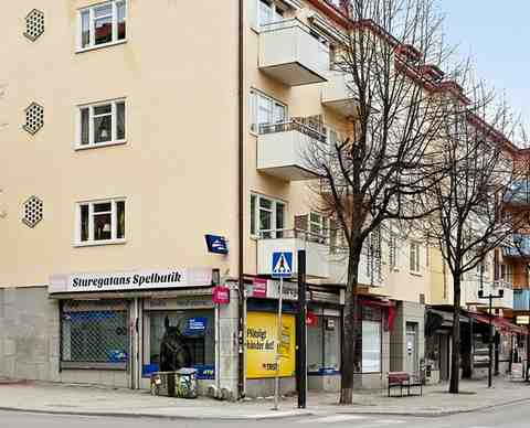 Ledig lokal på Sturegatan 30