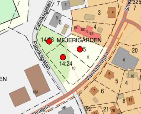 Ledig fastighet på Vannalavägen