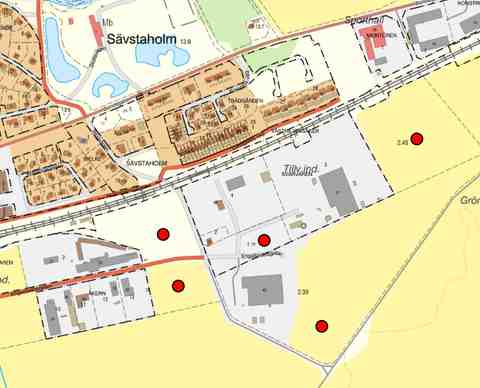 Ledig fastighet på Engelbrektsgatan