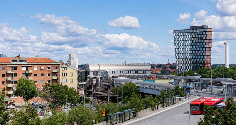 Utsikt från lokalen Utsikt från lokalen