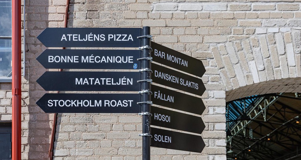 Många fina restauranger har öppnat i slakthusområdet Många fina restauranger har öppnat i slakthusområdet