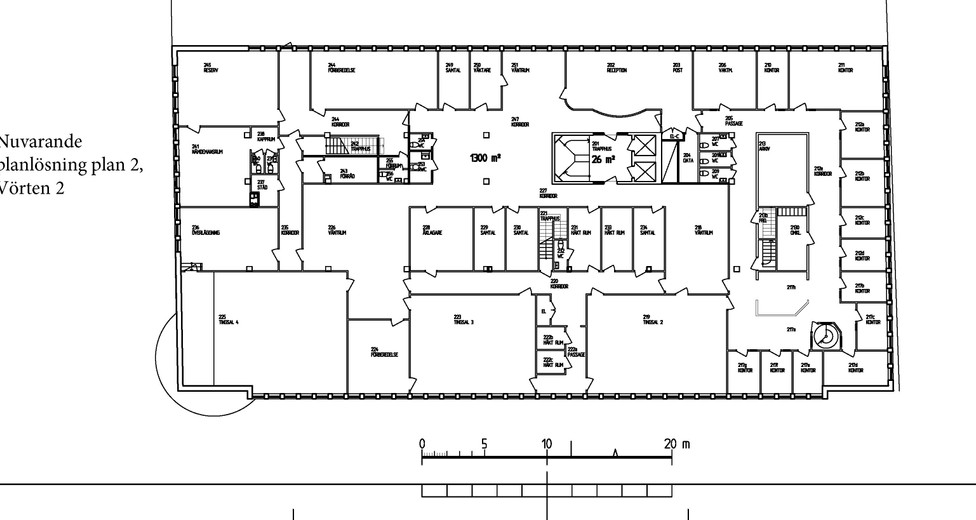Planlösning plan 2 - Vörten 2
