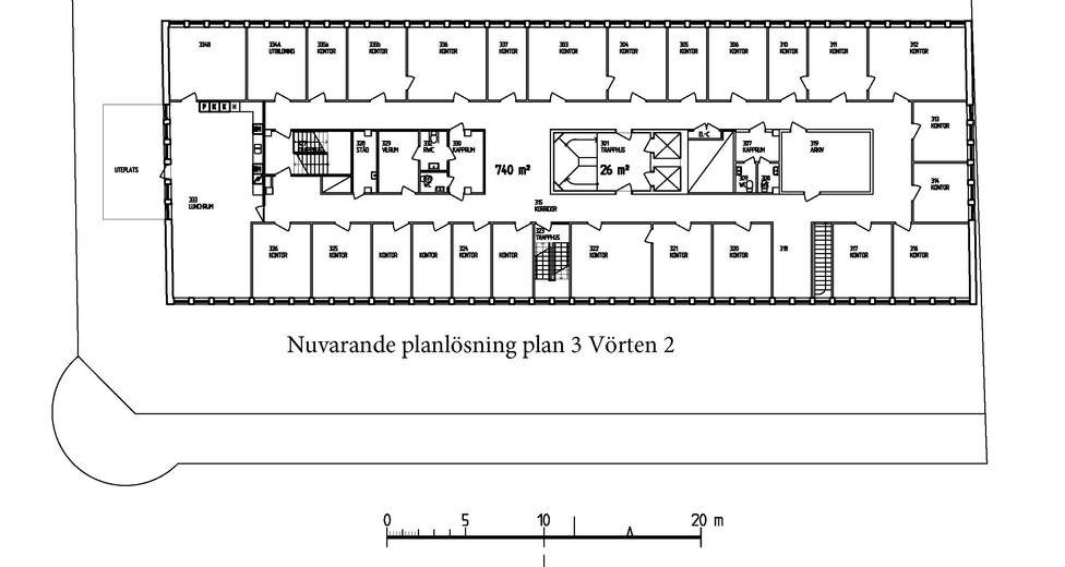 Planlösning plan 3 - Vörten 2
