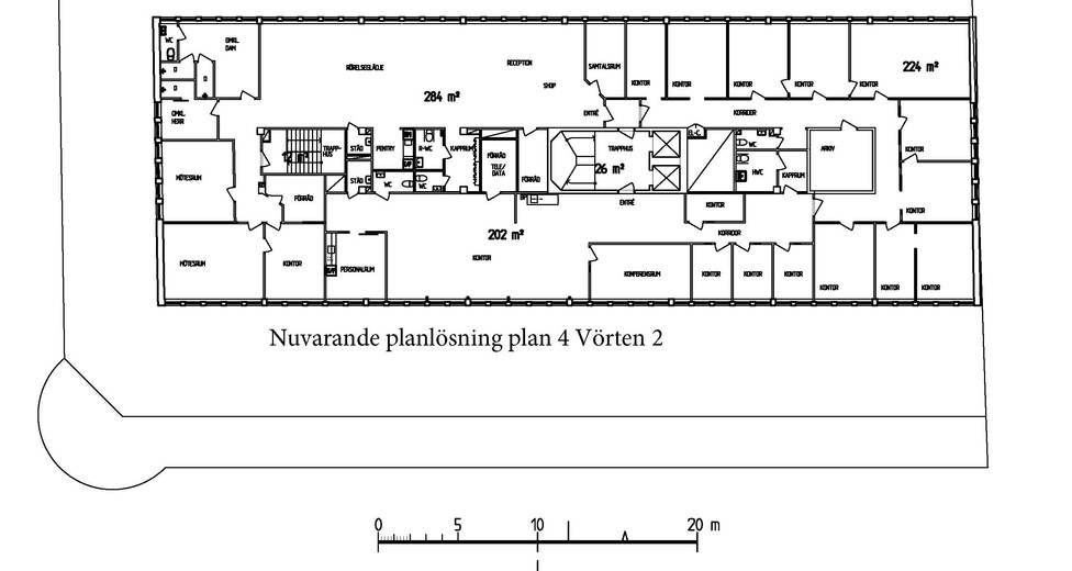 Planlösning plan 4 Vörten 2