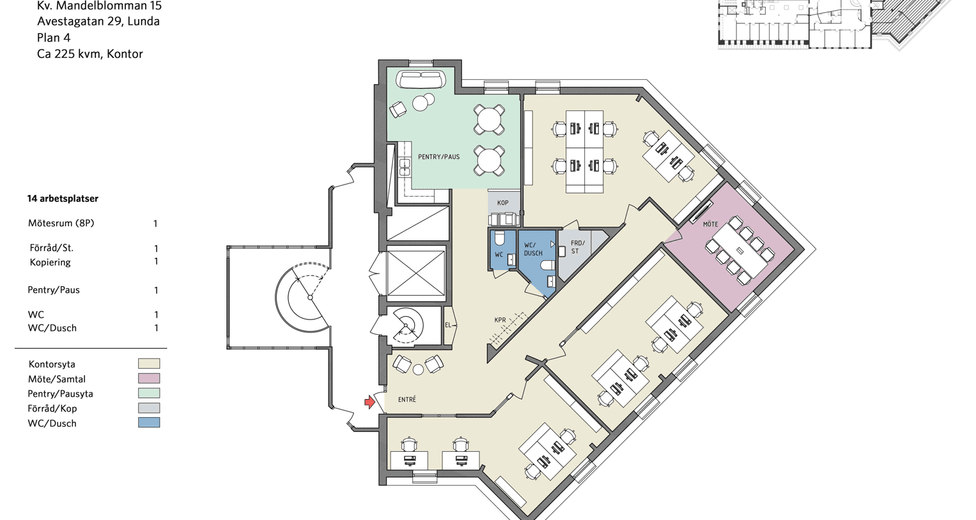 Avestagatan 29 -225 kvm - Kontor