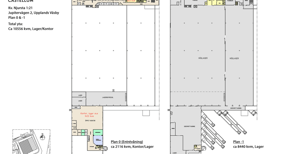 Jupitervägen 2- 10556 kvm- Lokal Jupitervägen 2- 10556 kvm- Lokal