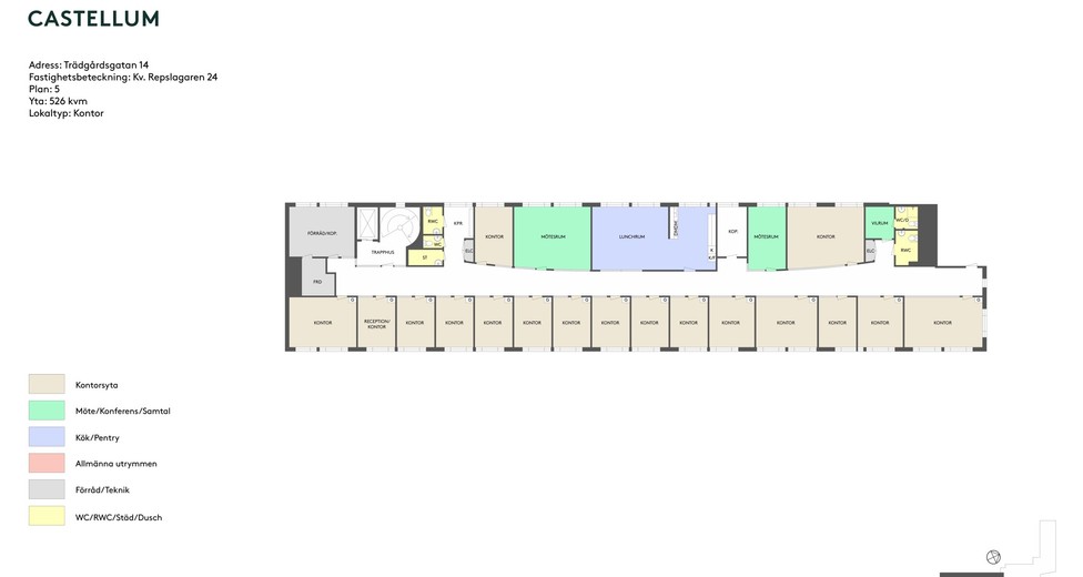 Trädgårdsgatan 14-526 kvm