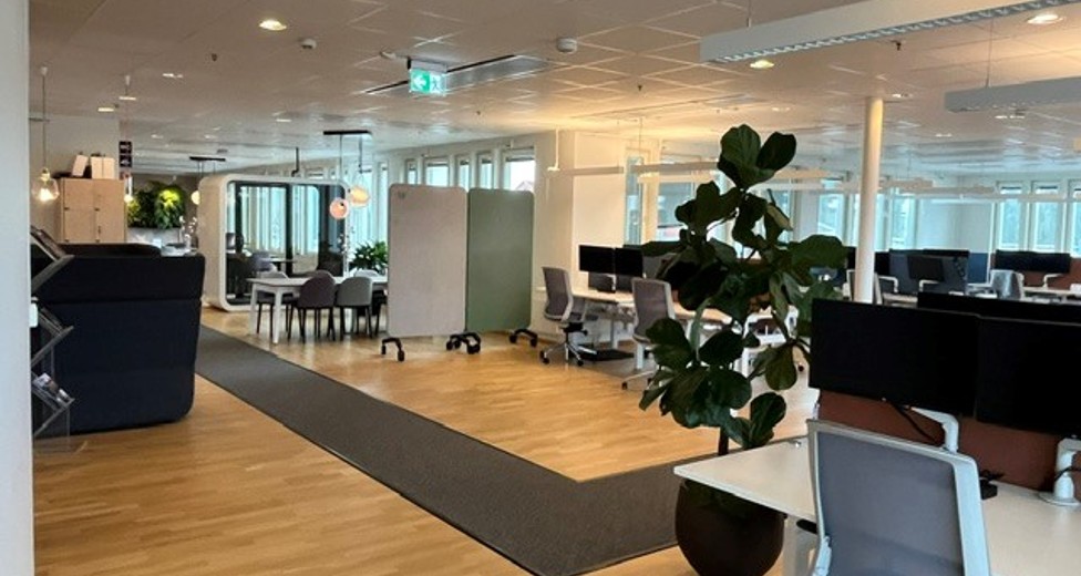 Öppet kontorslandskap Öppet kontorslandskap