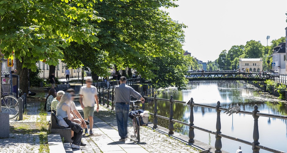 Möjlighet till sköna lunchpromenader