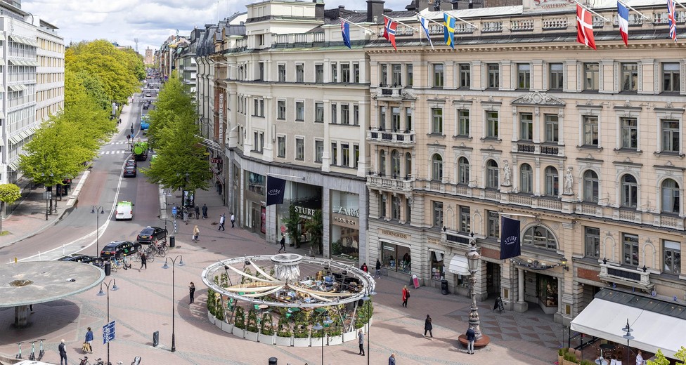 Utsikt från lokalen