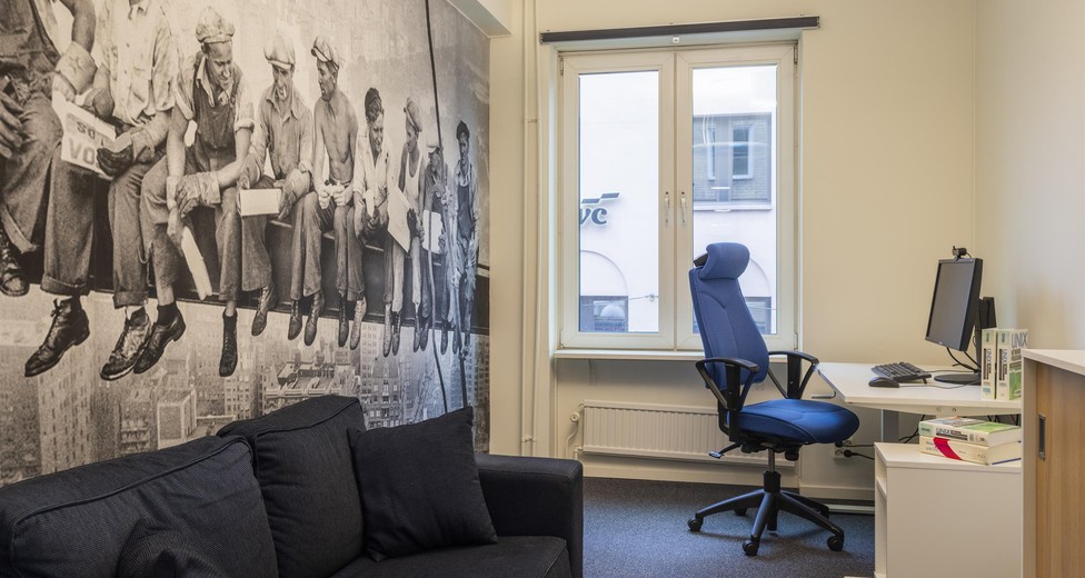 Ett av de mindre kontorsrummen Ett av de mindre kontorsrummen