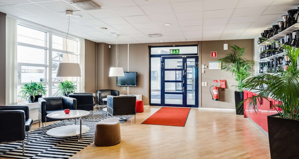 Välkomnande entré Välkomnande entré