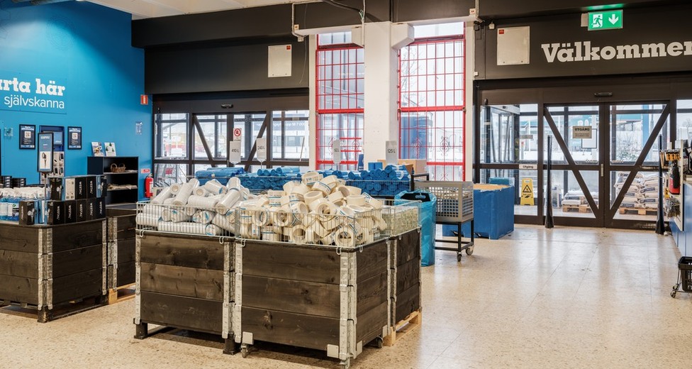 Rymlig butiksentré i Fosie, Malmö 